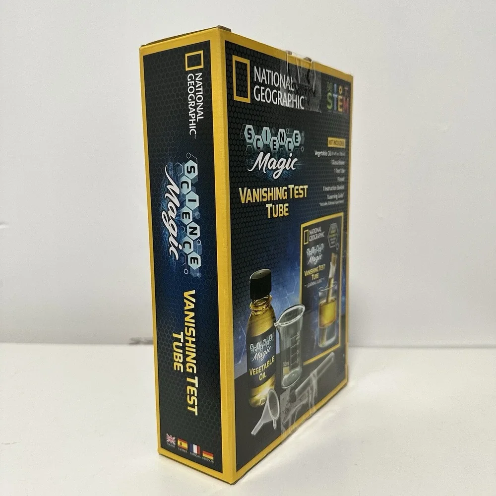 National Geographic Vanishing Test Tube Science‎ Magic STEM Learning Open Box